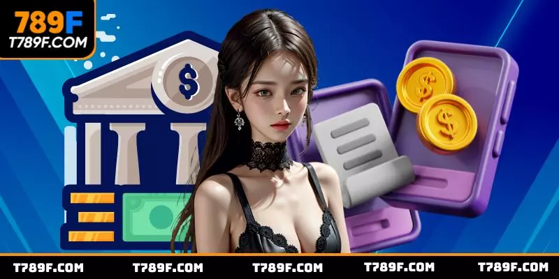 Hướng dẫn rút tiền 789F với ngân hàng nội địa